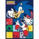 Sonic der Igel Blue Blur Fleecedecke 100x140cm