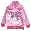 Einhorn Pink Kinder Trainingsanzug, Jogginganzug 3 - 8 Jahre / 98 - 128 cm