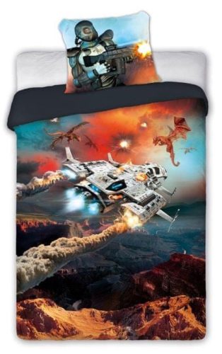 Gamer Bettbezug 140×200cm, 70×90 cm