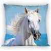 Pferd White Kissenbezug 40*40 cm