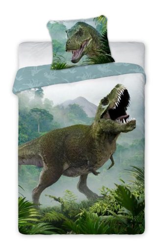 Dinosaurier T-Rex Forest Bettwäsche 140×200cm, 70×90 cm