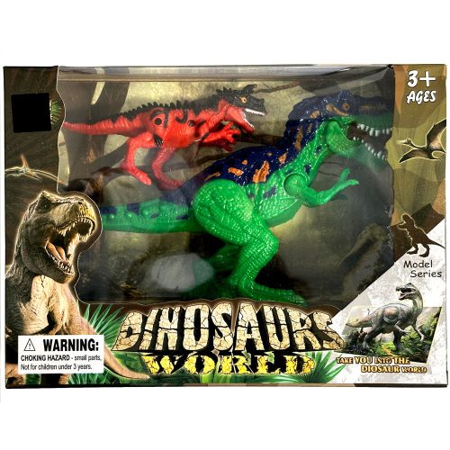 Dinosaurier Kunststofffiguren-Set, 2-teilig in Box