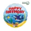 Geburtstag Ocean Happy Birthday Folienballon 46 cm