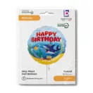 Geburtstag Ocean Happy Birthday Folienballon 46 cm