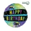 Geburtstag Vivid Gaming Happy Birthday Folienballon 46 cm