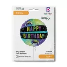Geburtstag Vivid Gaming Happy Birthday Folienballon 46 cm