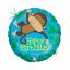 Geburtstag Monkey Buddy Holo Happy Birthday Folienballon 46 cm