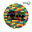 Geburtstag Blocks Happy Birthday Folienballon 46 cm
