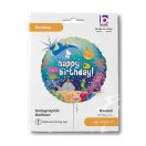 Geburtstag Ocean Holo Happy Birthday Folienballon 46 cm