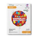 Geburtstag Party Holo Happy Birthday Folienballon 46 cm