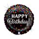 Geburtstag Glitter Confetti Happy Birthday Folienballon 46 cm