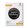 Geburtstag Glitter Confetti Happy Birthday Folienballon 46 cm