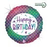 Geburtstag Glitter Mermaid Happy Birthday Folienballon 46 cm