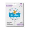 Erster Geburtstag Bear Holo Baby Boy Folienballon 46 cm