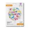 Geburtstag Balloons Dog Holo Happy Birthday Folienballon 46 cm