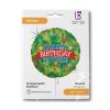 Geburtstag Camouflage Holo Happy Birthday Folienballon 46 cm