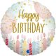 Geburtstag Candle Happy Birthday Mini-Folienballon 19 cm (WP)