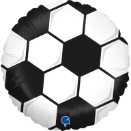 Fußball Soccer Ball Mini Folienballon 19 cm (WP)
