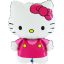 Hello Kitty Fuxia Folienballon 64 cm