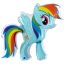 My Little Pony Rainbow Dash Folienballon 84 cm