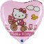 Hello Kitty Bike Folienballon 46 cm