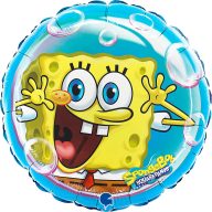 SpongeBob Schwammkopf Bubbles Folienballon 46 cm