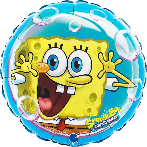 SpongeBob Schwammkopf Bubbles Folienballon 46 cm