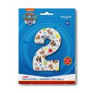 Paw Patrol Star Nummer 2 Folienballon 66 cm