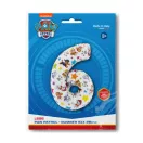 Paw Patrol Star 6er Zahlen Folienballon 66 cm