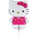 Hello Kitty Fuxia Mini-Folienballon 35 cm (WP)
