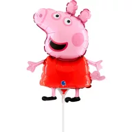 Peppa Wutz Red Mini-Folienballon 35 cm (WP)