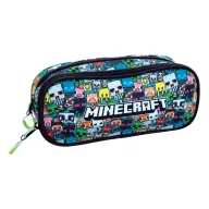 Minecraft Chibi 2-Fächer Federmäppchen 23,5 cm