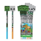 Minecraft Pixel HB Radiergummi in Bleistiftform mit Radiererspitze