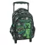 Minecraft Metro Art Blast rollender Kindergarten Rucksack, Tasche 30 cm