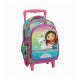 Gabby's Dollhouse Color Fade rollender Kindergartenrucksack, Tasche 30 cm