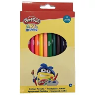 Play-Doh Art Jumbo Dreieckige Buntstifte 12 Stk