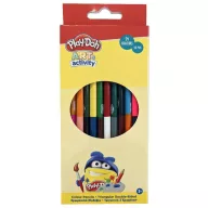 Play-Doh Art doppelseitiges, dreieckiges Buntstift-Set