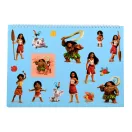 Disney Vaiana Together Again A/4 Spiral-Skizzenbuch mit 40 Seiten und Sticker