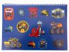Paw Patrol Rescue Wheels A/4 Spiral-Skizzenbuch 40 Blatt mit Aufkleber