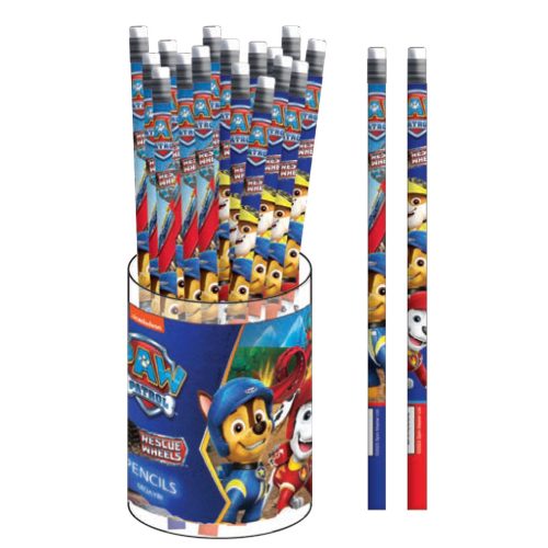 Paw Patrol Rescue Wheels HB Graphitbleistift mit Radiergummi