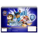 Paw Patrol Power Up DIN A4 Spiral-Skizzenbuch, 30 Blatt