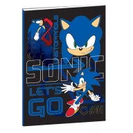   Sonic the Hedgehog Go Fast Sonic the Hedgehog B/5 Liniertes Heft 40 Seiten