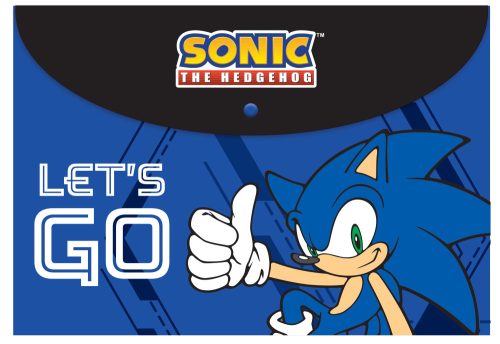 Sonic the Hedgehog Go A/4 Dokumententasche