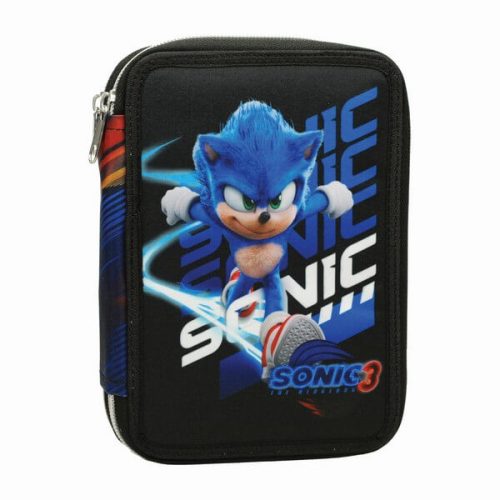 Sonic der Igel Brawn gefüllte 2-stöckige Federmappe