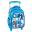 Sonic the Hedgehog Trio rollender Kindergarten-Rucksack, Tasche 30 cm