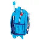 Sonic the Hedgehog Trio rollender Kindergarten-Rucksack, Tasche 30 cm