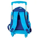 Sonic the Hedgehog Trio rollender Kindergarten-Rucksack, Tasche 30 cm