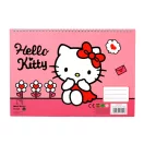 Hello Kitty Sweetheart A/4 Spiral-Skizzenbuch mit 40 Blatt und Aufklebern