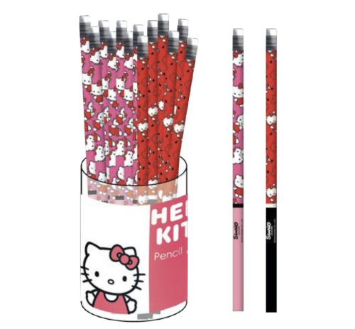 Hello Kitty Sweetheart HB Graphitstift mit Radiergummiende