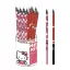 Hello Kitty Sweetheart HB Graphitstift mit Radiergummiende